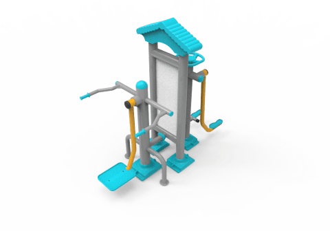 Bacak Acma Yan Salinim Aleti PF-202 | Dış Mekan Spor Aletleri | Erse Kent Mobilyaları